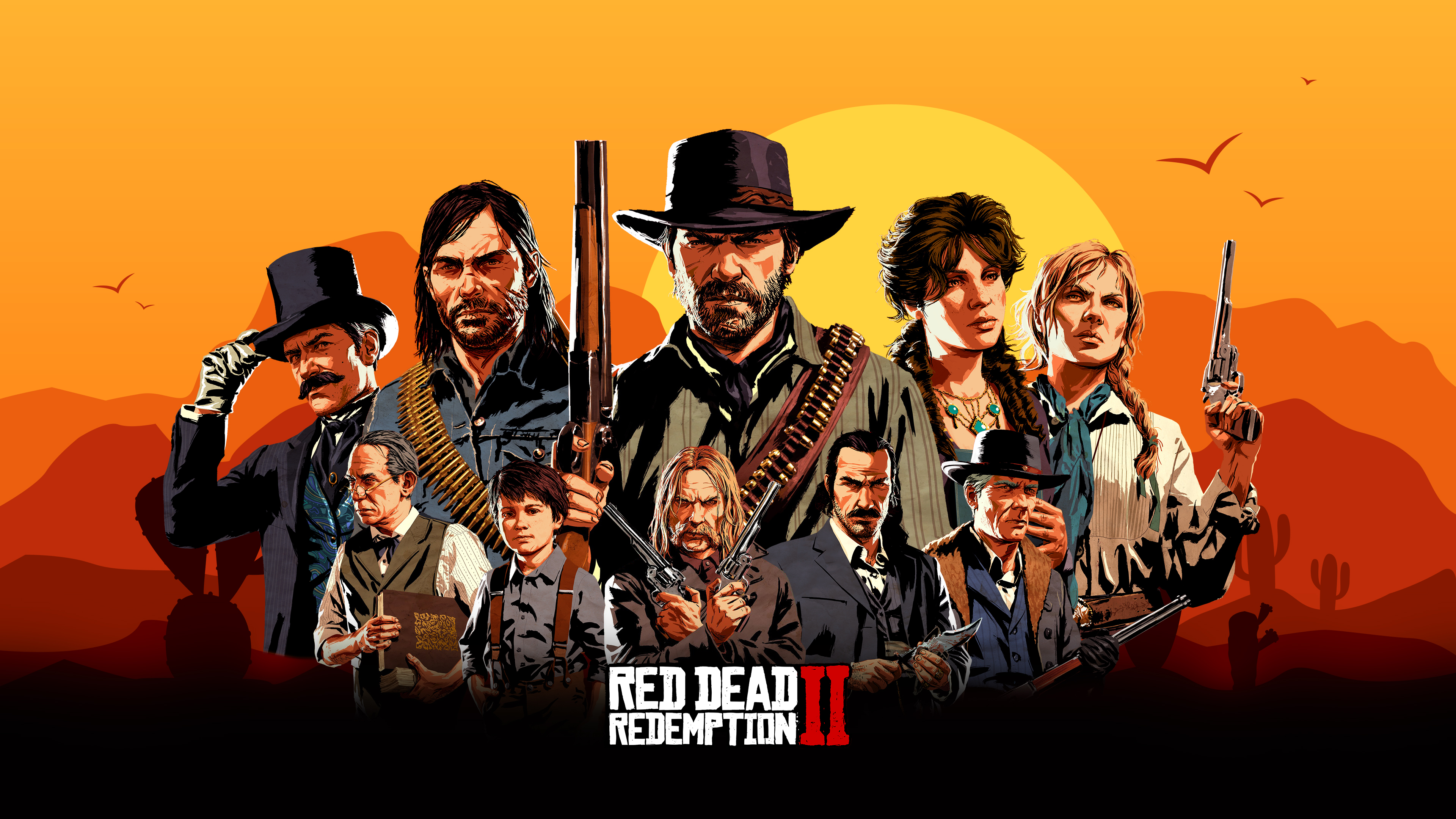 HD red dead redemption 2 wallpapers