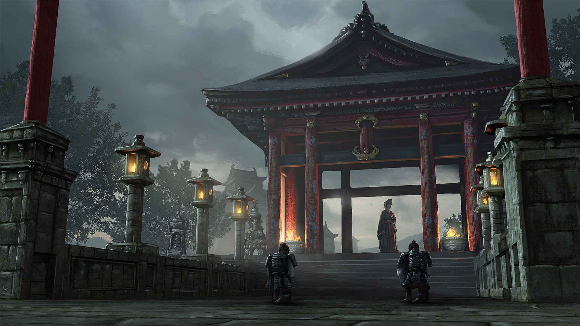 Fantasy Samurai HD Wallpaper by Edward Barons