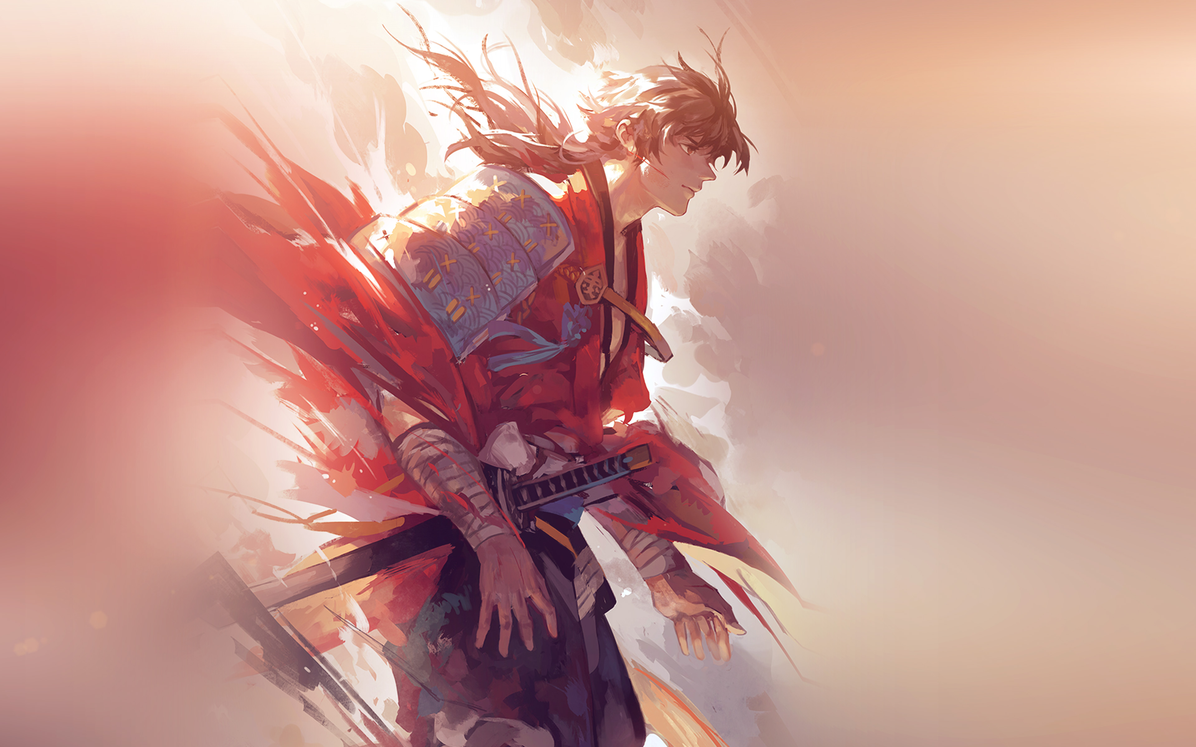 Anime Samurai HD Wallpaper | Background Image