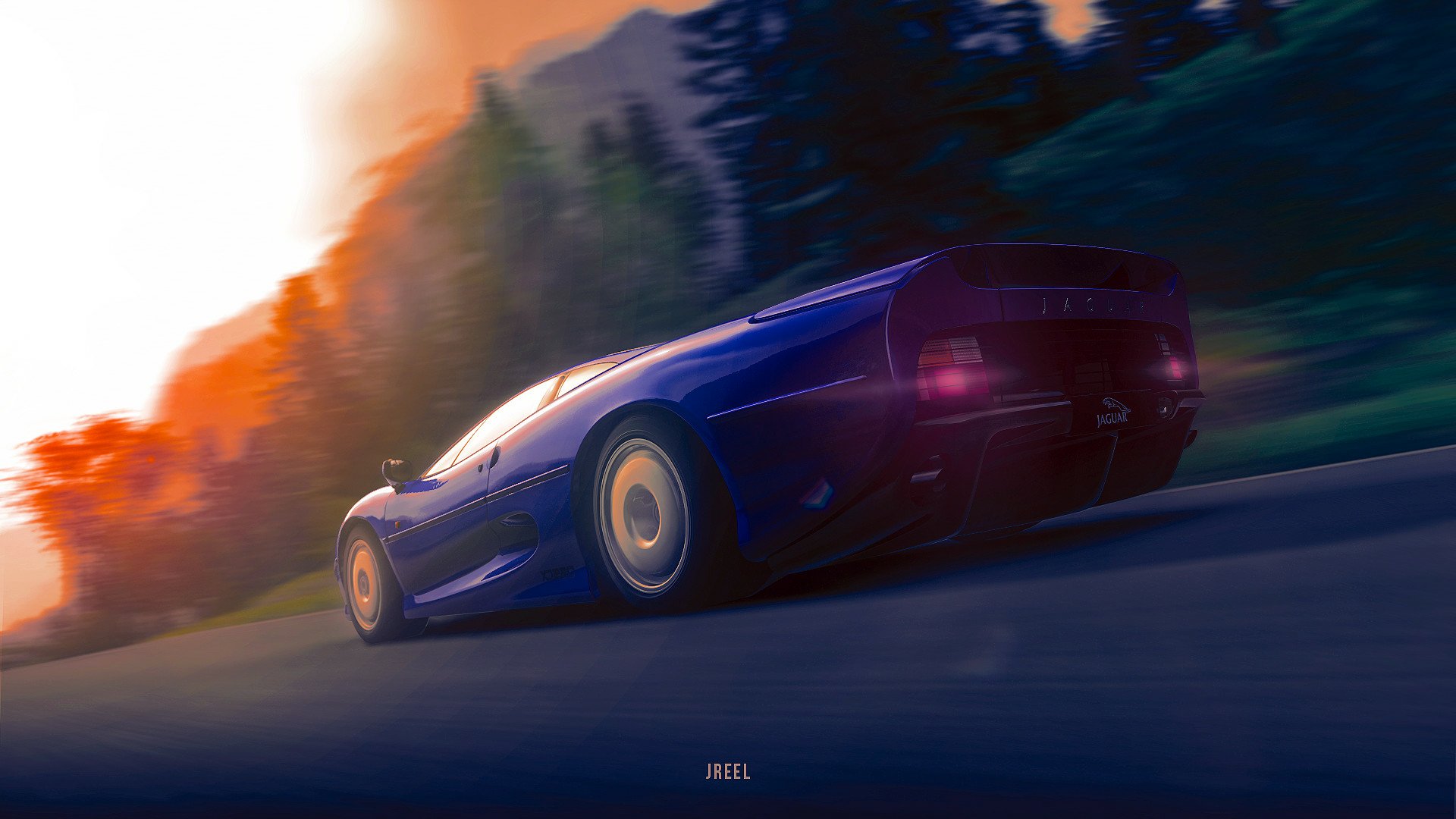 Download Car Jaguar XJ220 Video Game Driveclub Jaguar (Car) HD Wallpaper by JREEL