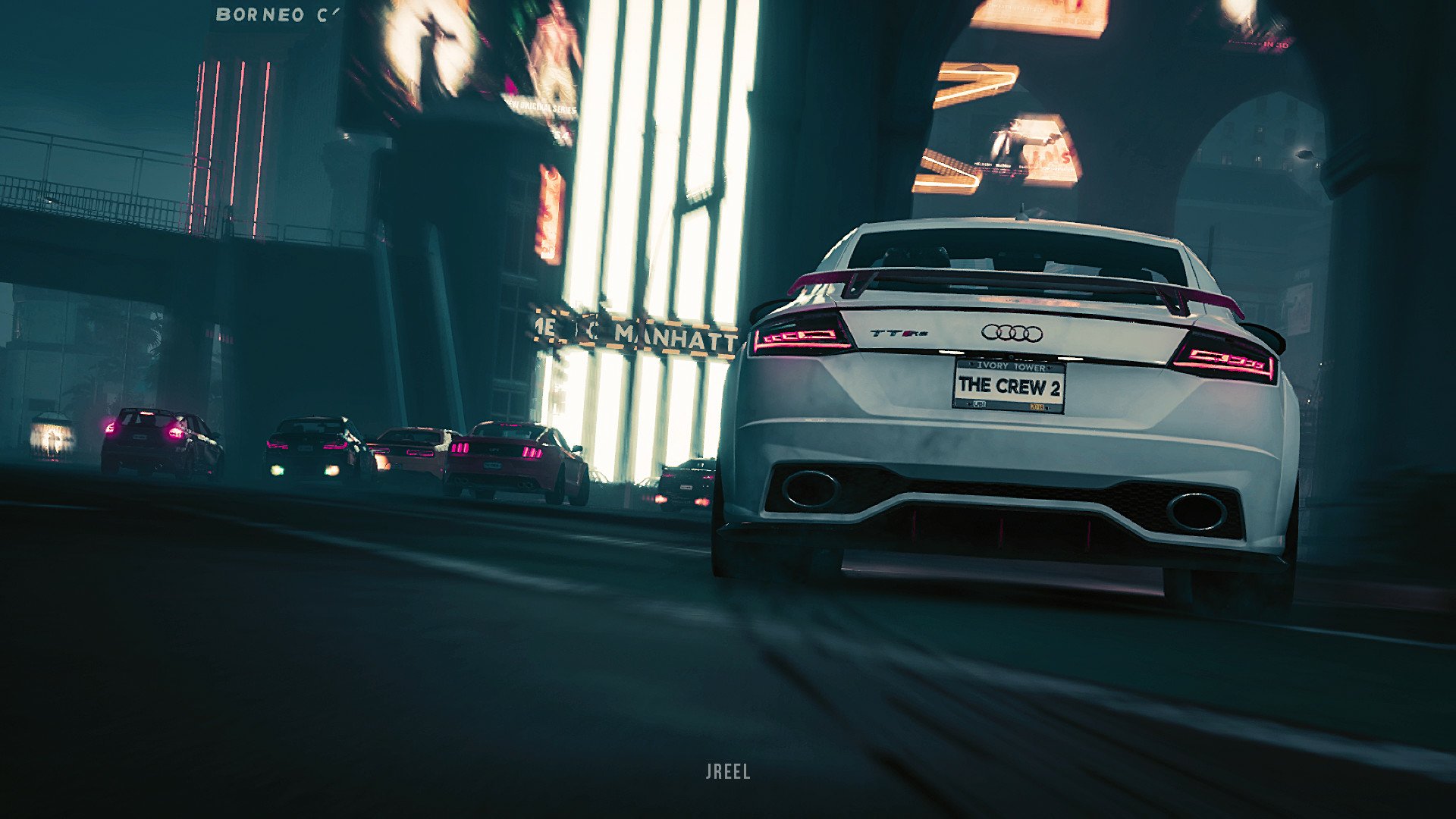 Download White Car Car Audi Audi TT Video Game The Crew 2 HD Wallpaper by  JREEL