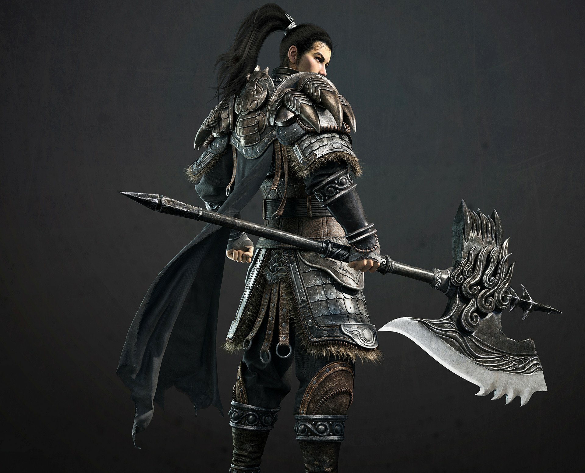 Download Fantasy Warrior Fantasy Warrior HD Wallpaper by euginnx _Wu