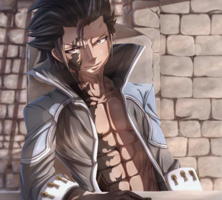 Gray Fullbuster from Fairy Tail in a high-definition desktop wallpaper.