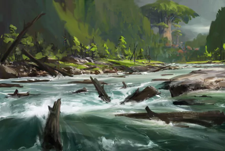 fantasy landscape fantasy landscape HD Desktop Wallpaper | Background Image