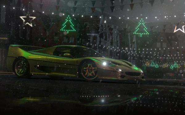 Ferrari Ferrari F50 video game Driveclub HD Desktop Wallpaper | Background Image