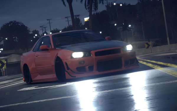 Nissan Nissan Skyline Nissan Skyline R34 video game Need For Speed (2015) HD Desktop Wallpaper | Background Image