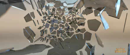 Abstract broken glass HD Desktop Wallpaper | Background Image