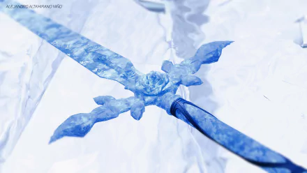 Anime Sword Art Online: Alicization Blue Rose Sword (Sword Art Online) HD Desktop Wallpaper | Background Image