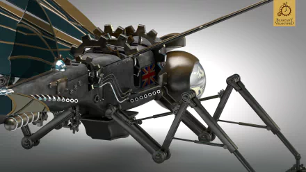 Sci Fi robot HD Desktop Wallpaper | Background Image