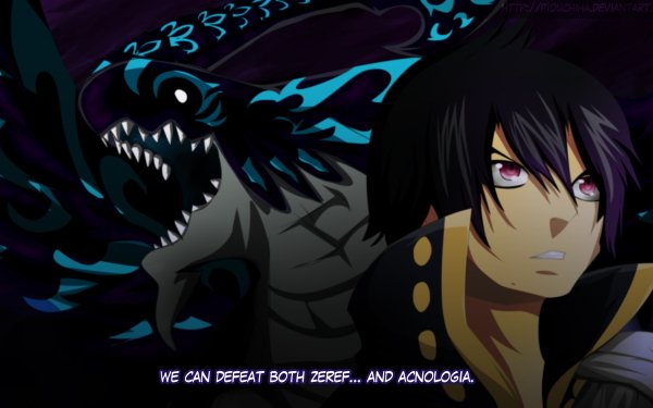 Anime Fairy Tail Acnologia Zeref Dragneel Fond d'écran HD | Image