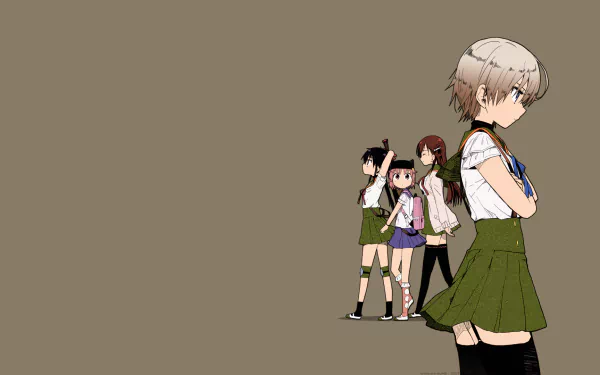 Anime School-Live! HD Desktop Wallpaper | Background Image