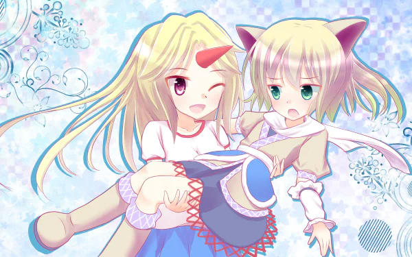 Parsee Mizuhashi Yuugi Hoshiguma Anime Touhou HD Desktop Wallpaper | Background Image