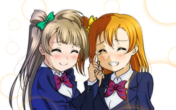 Kotori Minami Honoka Kousaka Anime Love Live! HD Desktop Wallpaper | Background Image