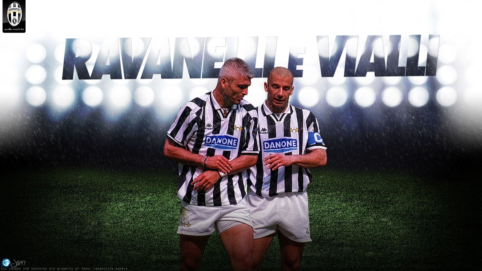 Fabrizio Ravanelli & Gianluca Vialli - Juventus Legends