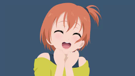 Rin Hoshizora Anime Love Live! HD Desktop Wallpaper | Background Image