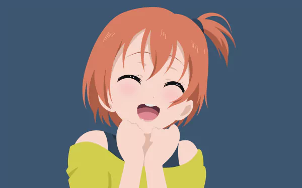 Rin Hoshizora Anime Love Live! HD Desktop Wallpaper | Background Image