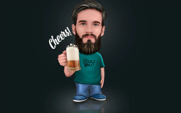 Celebrity PewDiePie HD Desktop Wallpaper | Background Image
