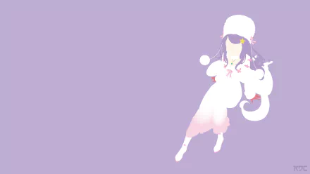 minimalist Anastasia Hoshin Anime Re:Zero - Starting Life in Another World minimalist anime HD Desktop Wallpaper | Background Image