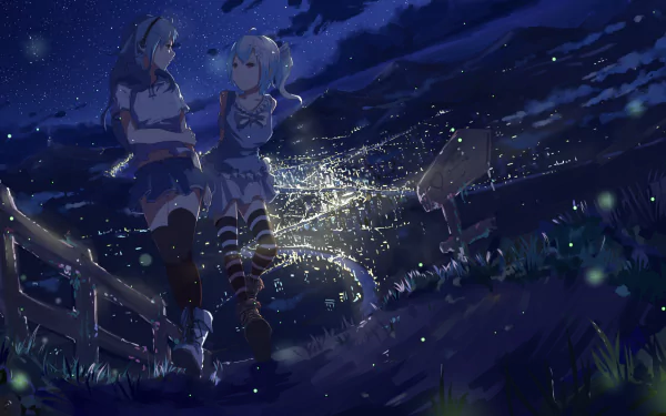 Anime Bili Bili Douga HD Desktop Wallpaper | Background Image