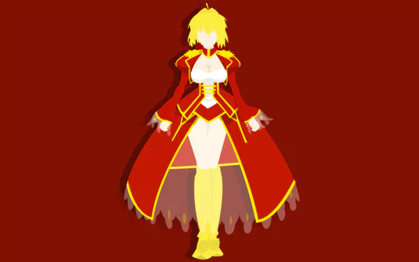 Saber (Fate Series) Nero Claudius Anime Fate/Extra Last Encore HD Desktop Wallpaper | Background Image