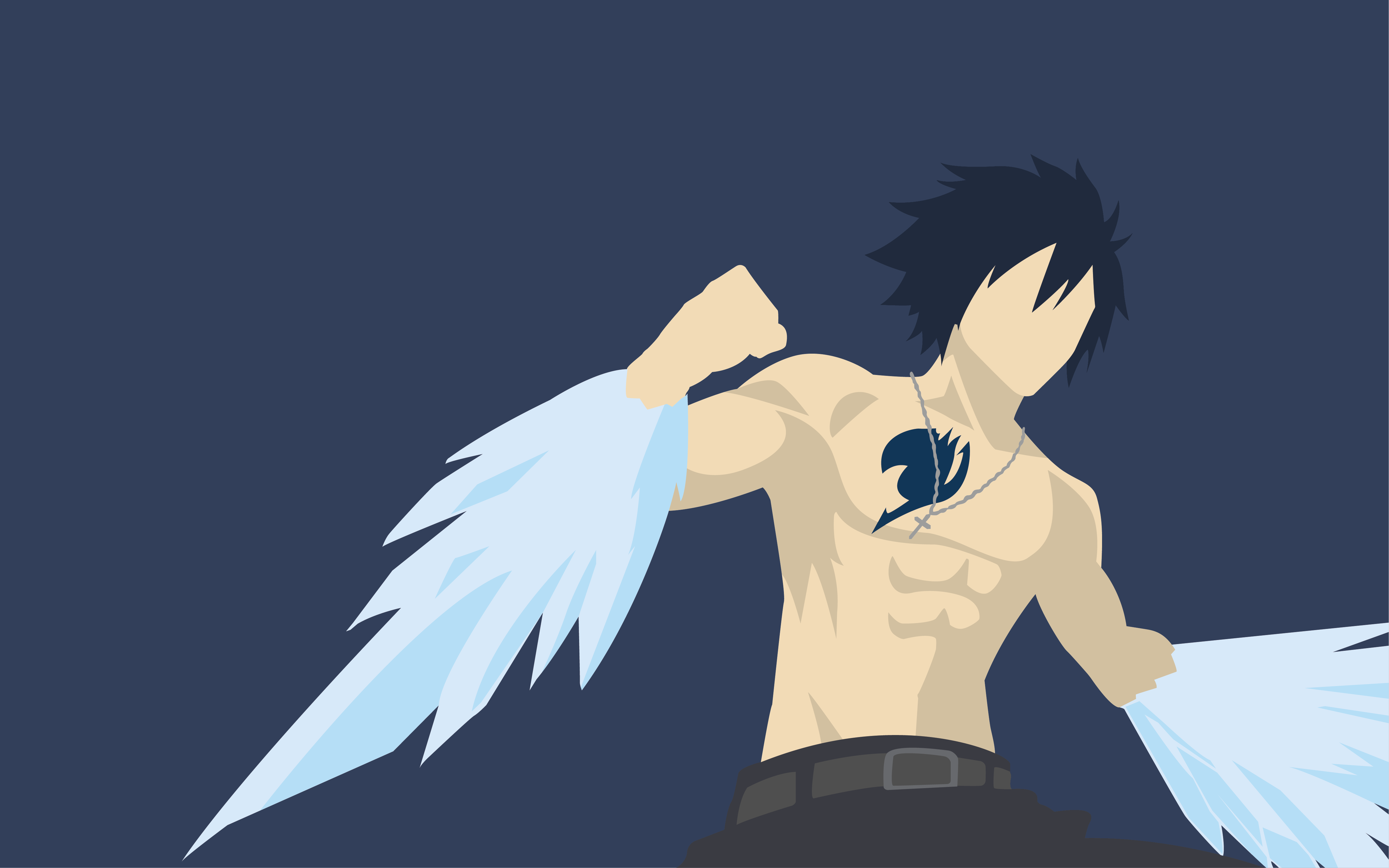 Download Gray Fullbuster Anime Fairy Tail 4k Ultra Hd Wallpaper By