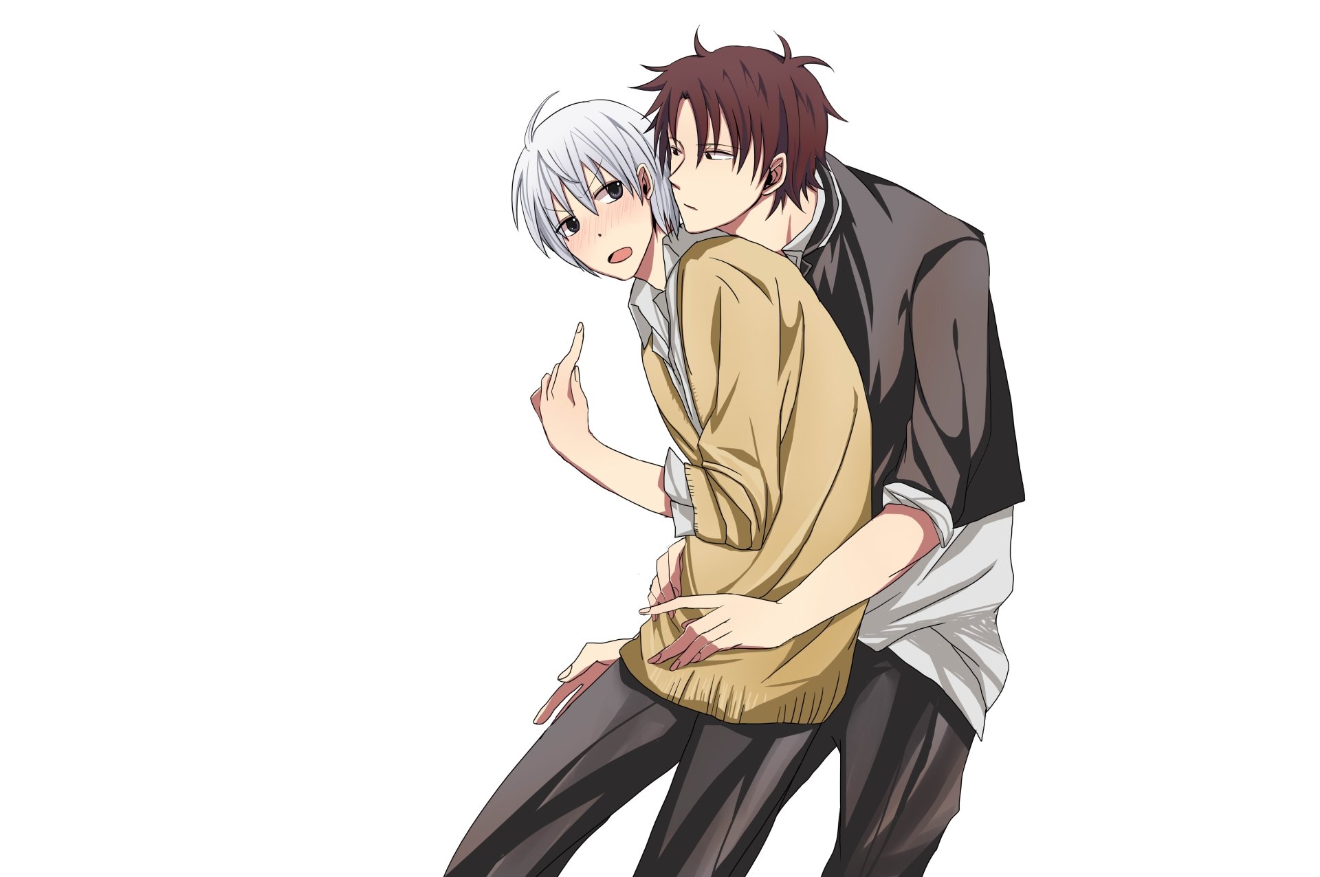 Download Tatsumi Oga Takayuki Furuichi Beelzebub (Anime) Anime Beelzebub 4k Ultra HD Wallpaper