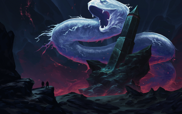 Fantasy Creature Snake HD Wallpaper | Background Image