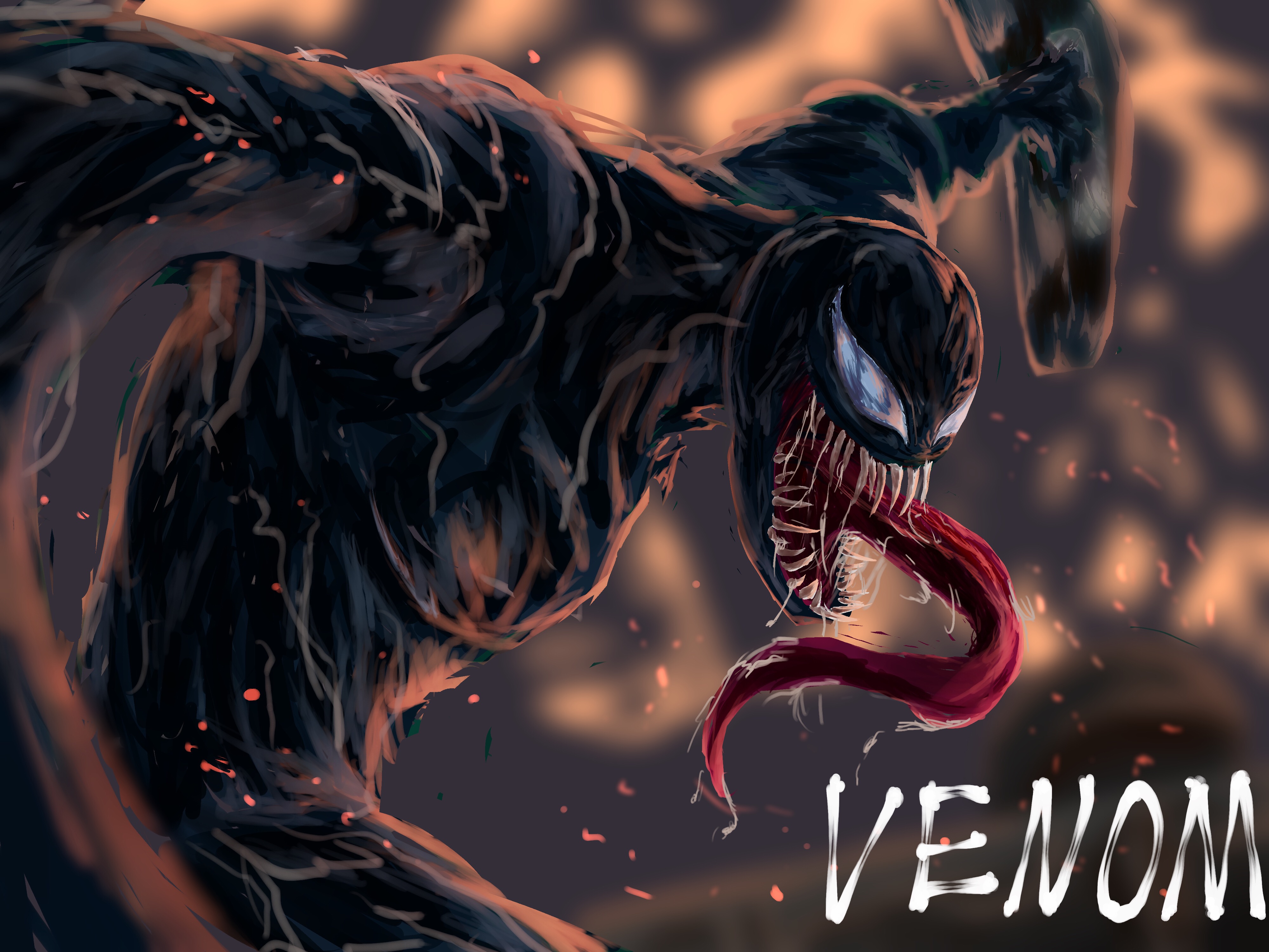 Comics Venom 4k Ultra HD Wallpaper by beef