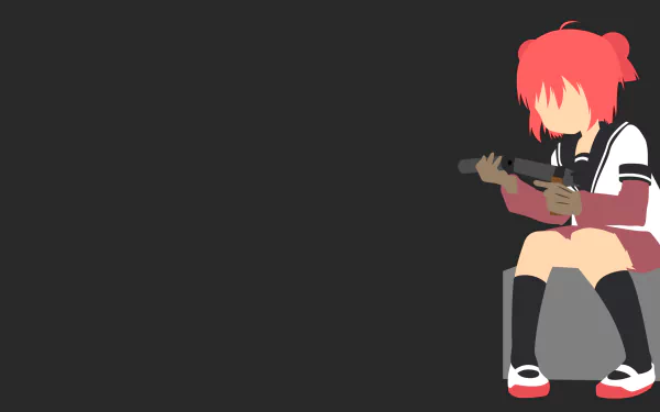 Akari Akaza Anime YuruYuri HD Desktop Wallpaper | Background Image
