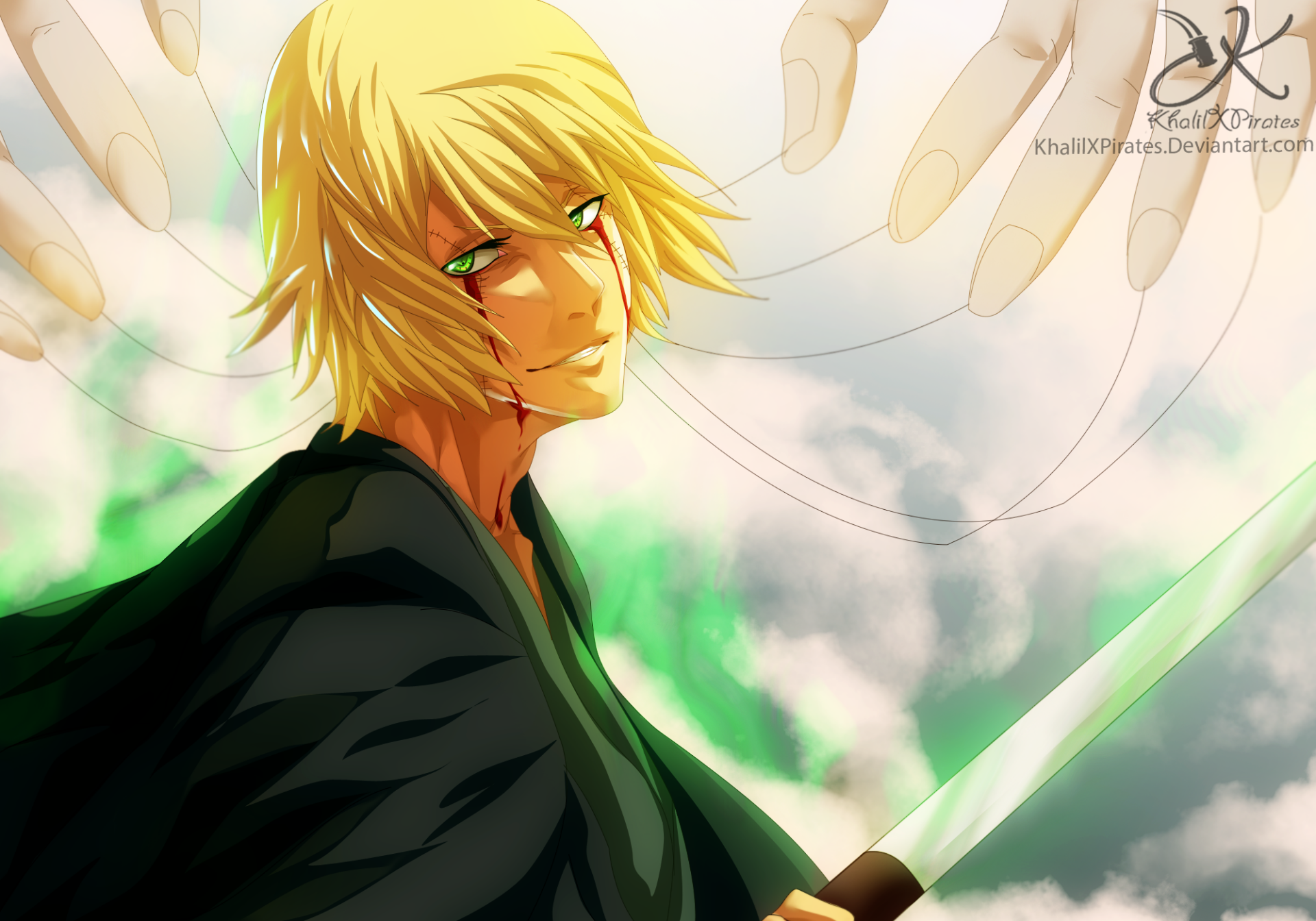 Download Kisuke Urahara Anime Bleach HD Wallpaper By KhalilXPirates