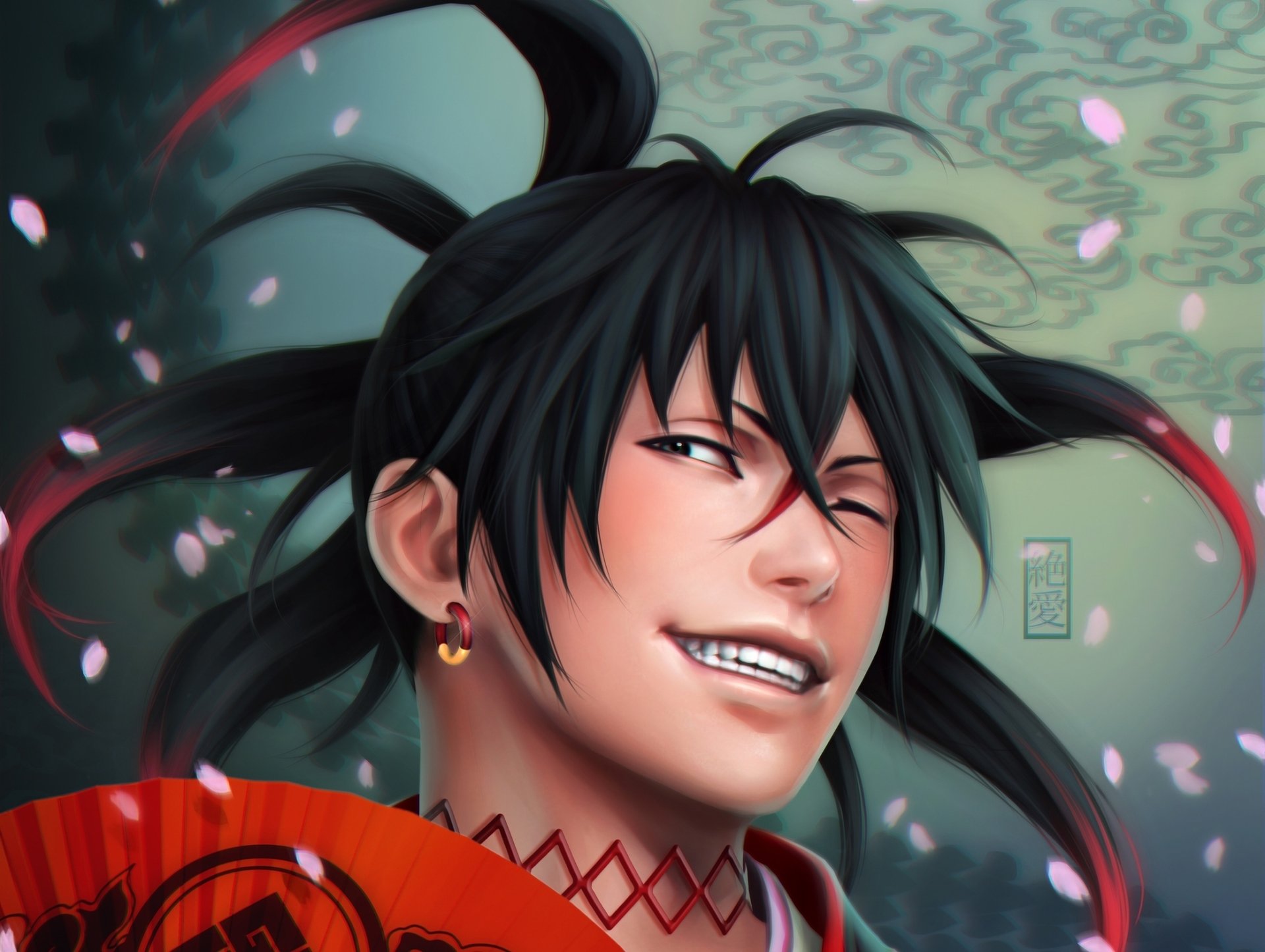 Download Tenka Kumo Anime Donten Ni Warau HD Wallpaper by Ren Miyashida