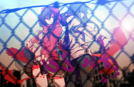 Ayano Tateyama Tsubomi Kido Anime Kagerou Project HD Desktop Wallpaper | Background Image