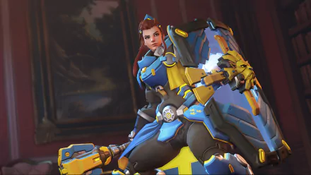 Brigitte (Overwatch) video game Overwatch HD Desktop Wallpaper | Background Image