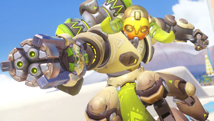 Orisa (Overwatch) video game Overwatch HD Desktop Wallpaper | Background Image
