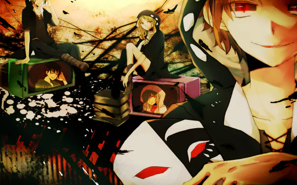 Kousuke Seto Tsubomi Kido Shuuya Kano Anime Kagerou Project HD Desktop Wallpaper | Background Image