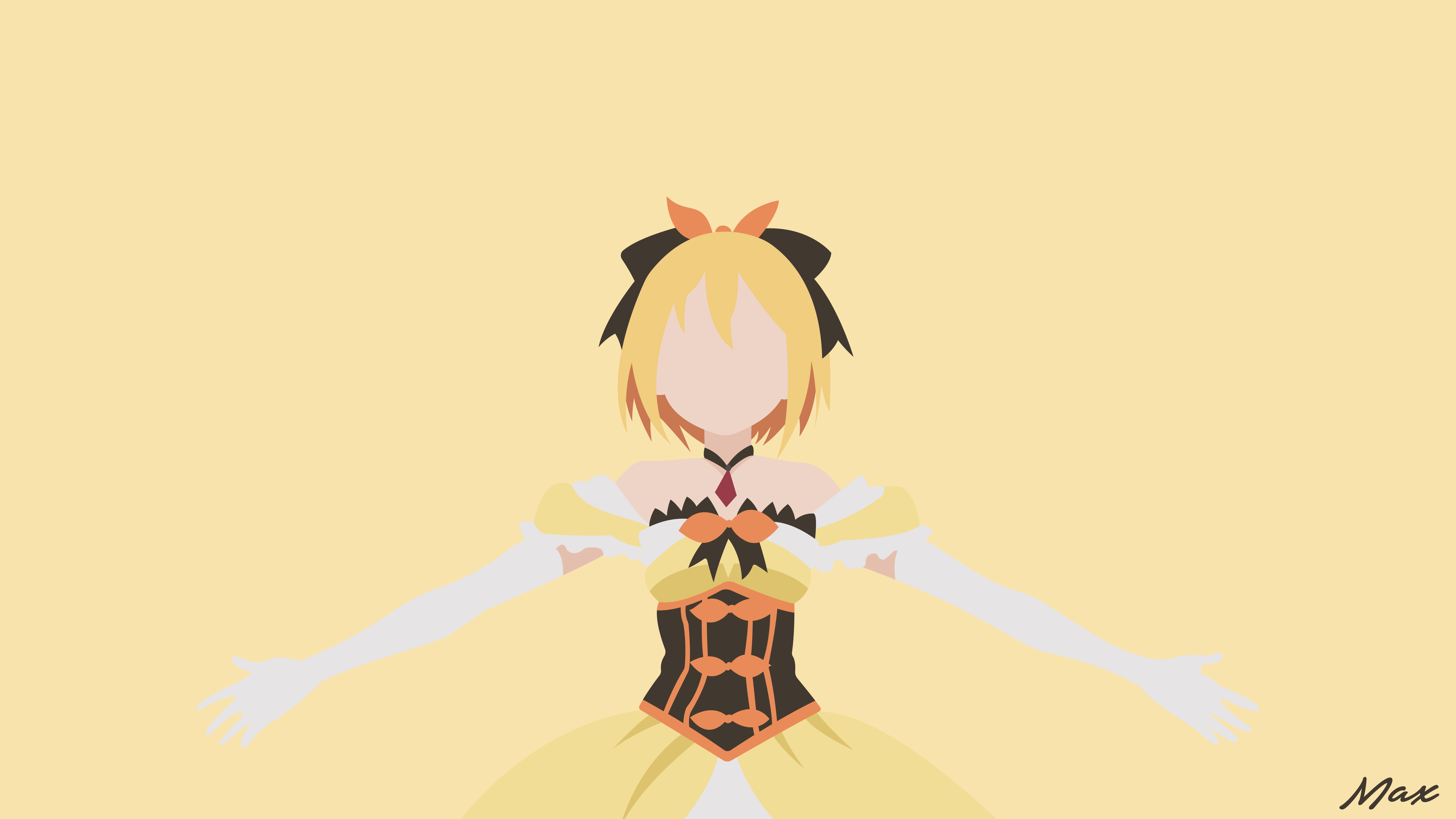 Download Minimalist Yellow Dress Dress Short Hair Blonde Felt (Re:ZERO)  Anime Re:Zero - Starting Life In Another World 8k Ultra HD Wallpaper by  Massimiliano Princiotta