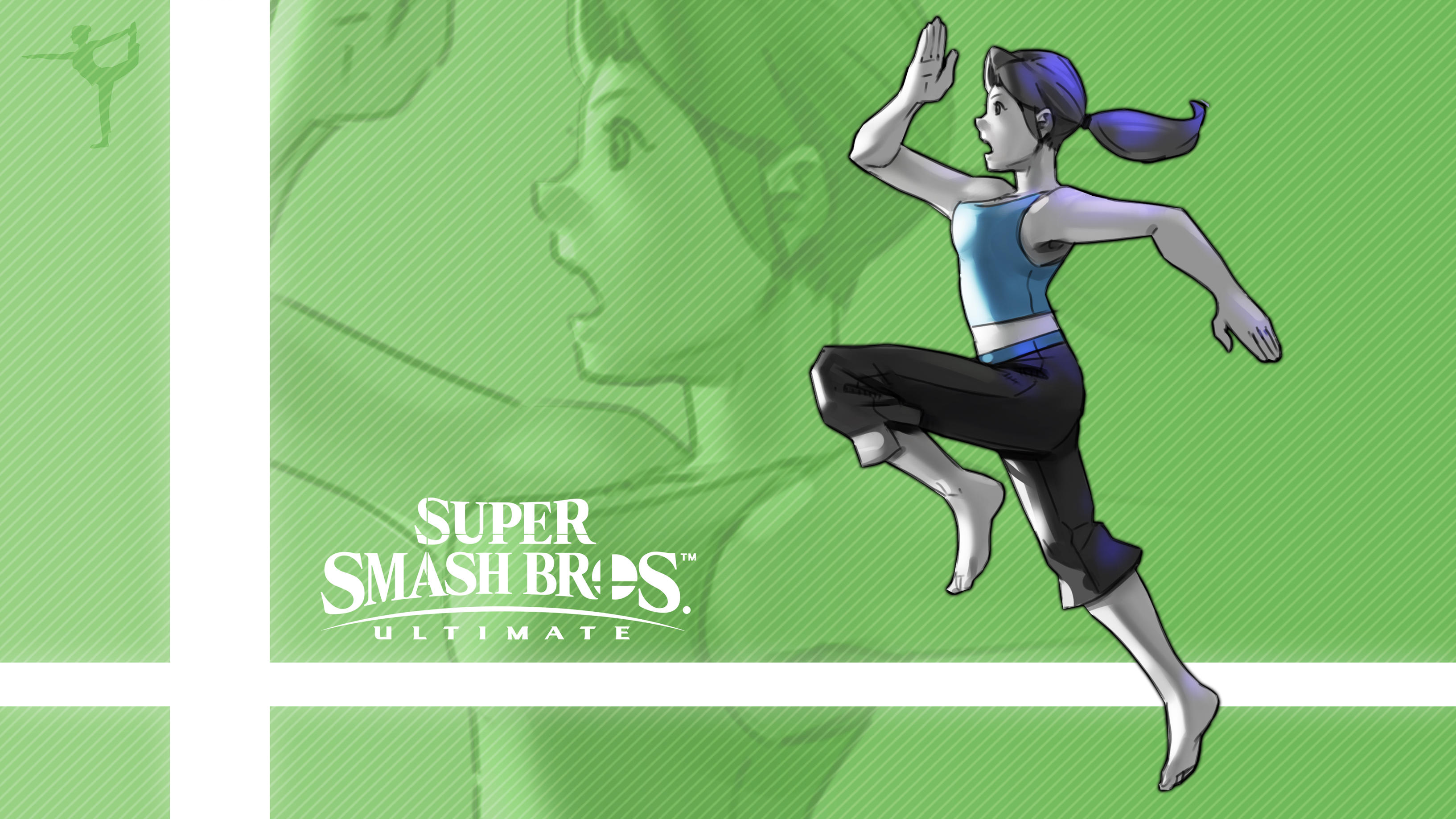 Female Wii Fit Trainer In Super Smash Bros. Ultimate by Callum Nakajima
