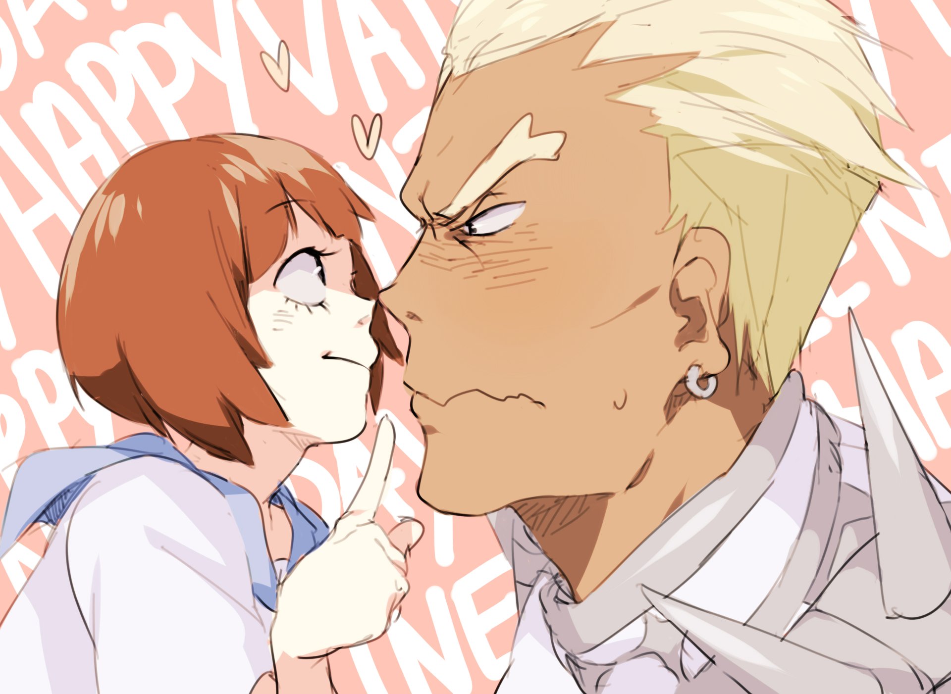 Download Ira Gamagoori Mako Mankanshoku Anime Kill La Kill HD Wallpaper