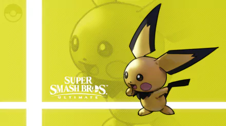  Pichu In Super Smash Bros. Ultimate by Callum Nakajima