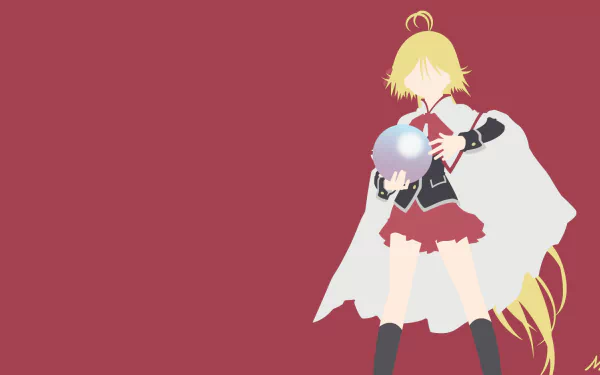 Mira Yamana Anime Trinity Seven HD Desktop Wallpaper | Background Image