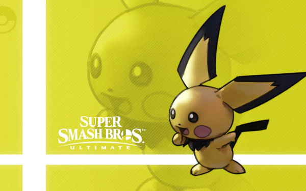  Pichu In Super Smash Bros. Ultimate by Callum Nakajima