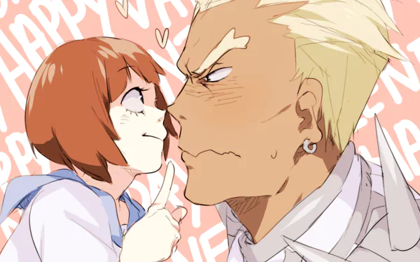 Ira Gamagoori Mako Mankanshoku Anime Kill La Kill HD Desktop Wallpaper | Background Image