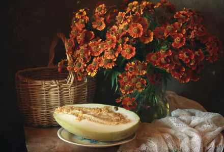 melon photography still life HD Desktop Wallpaper | Background Image