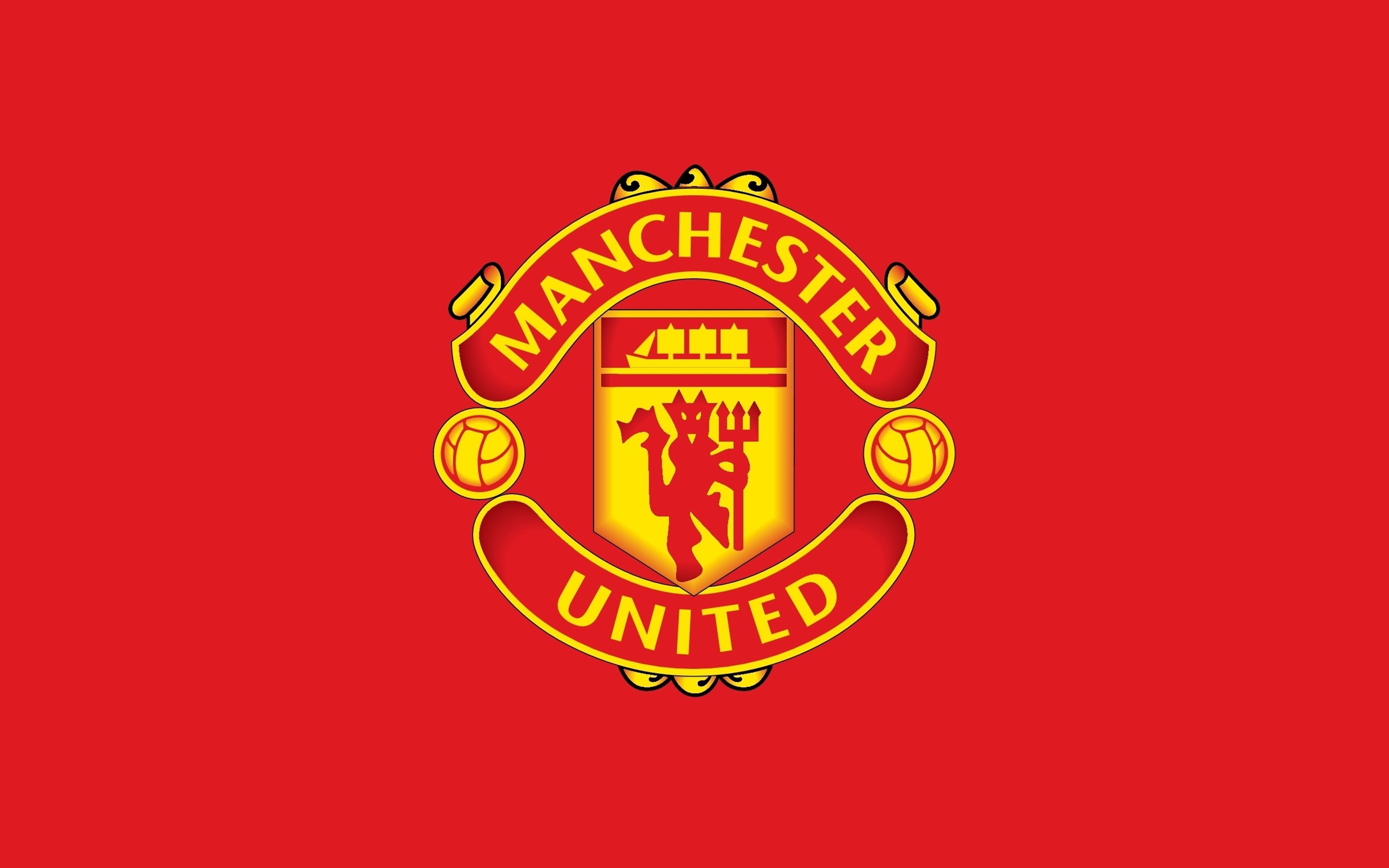 Manchester United Logo 4k Ultra Hd Wallpaper Background Image 3840x2400 Id 969518