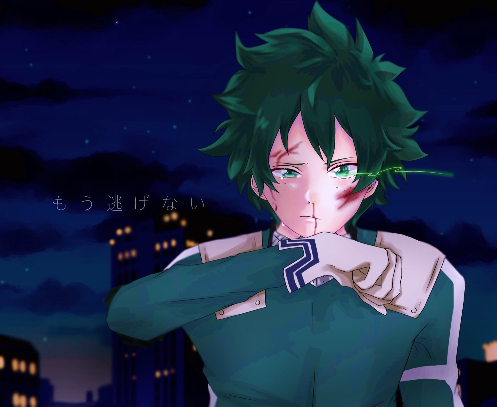 Download Izuku Midoriya Anime My Hero Academia HD Wallpaper by くまおぢ