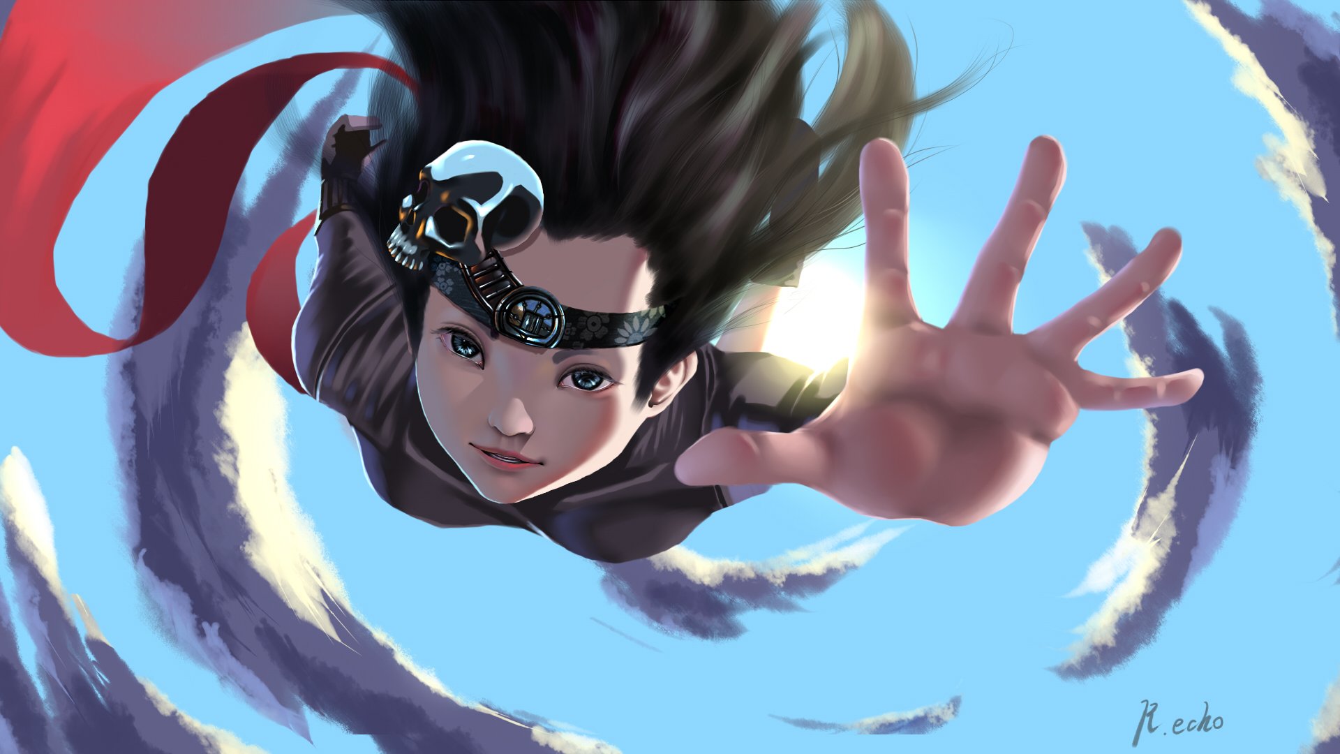 Download Anime Original HD Wallpaper by Recho