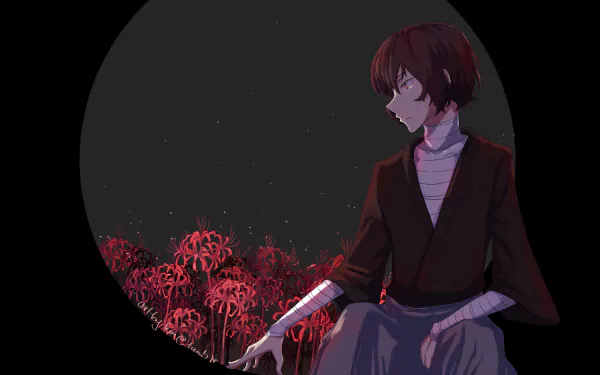 Osamu Dazai Anime Bungou Stray Dogs HD Desktop Wallpaper | Background Image