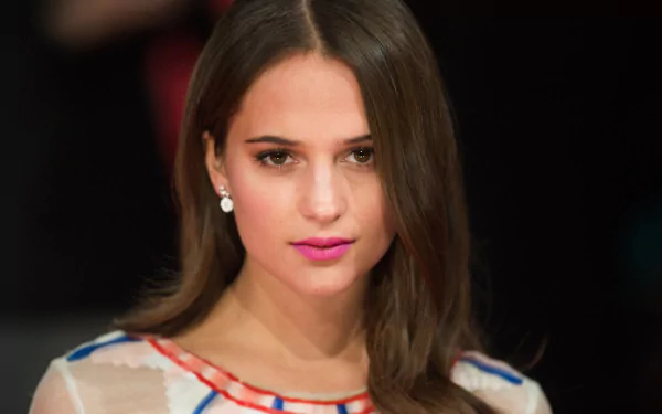 Celebrity Alicia Vikander HD Desktop Wallpaper | Background Image