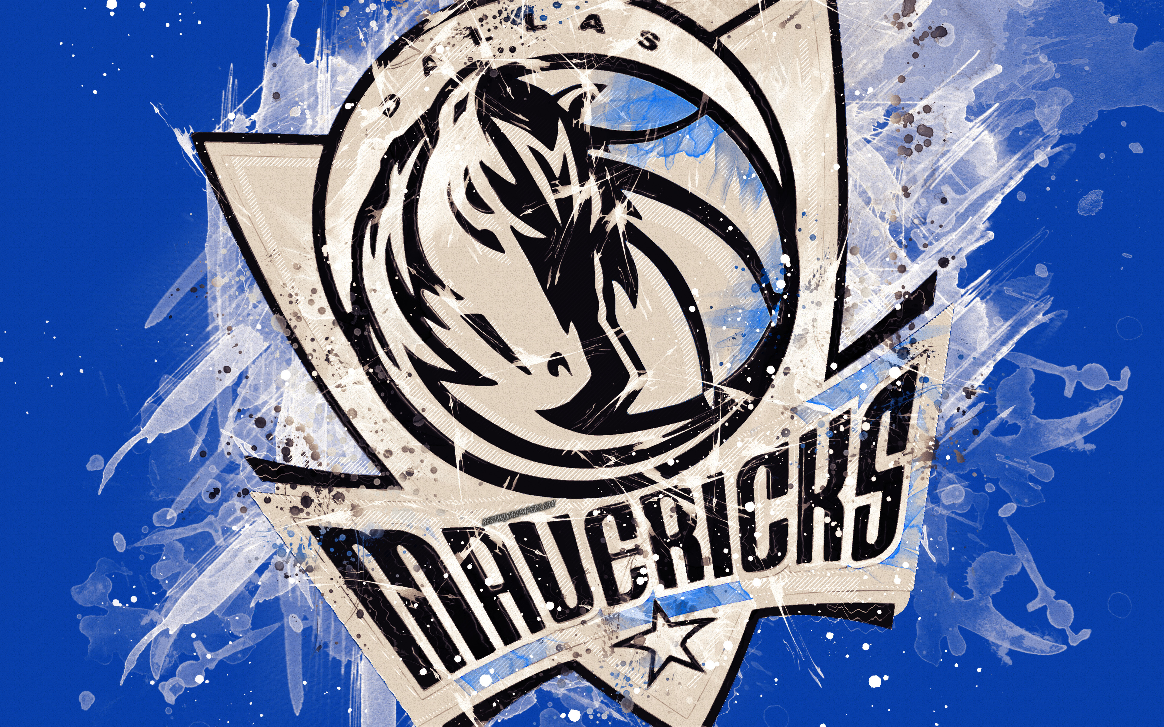 Dallas Mavericks Logo 4k Ultra HD Wallpaper | Background Image | 3840x2400