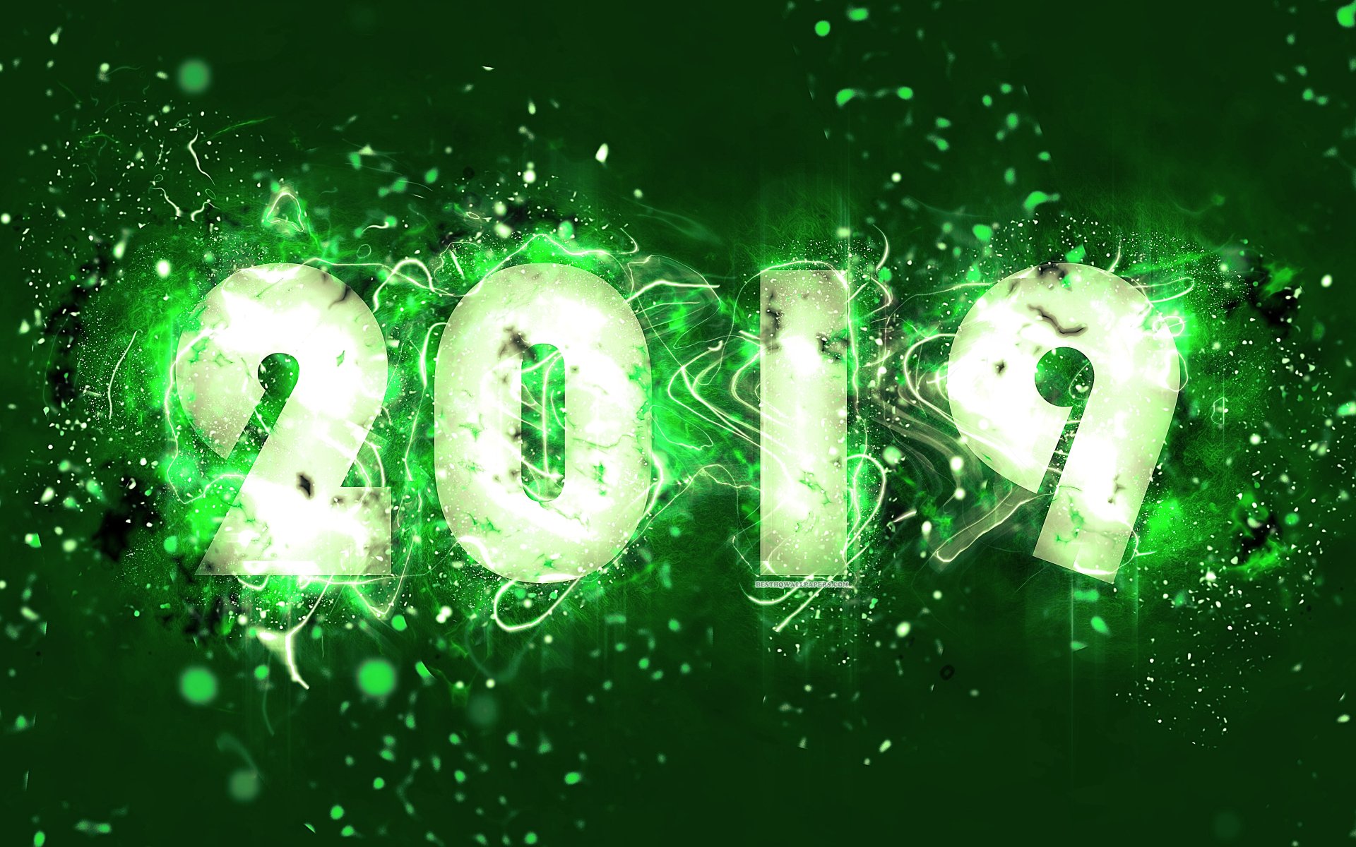 Holiday New Year 2019 4k Ultra HD Wallpaper